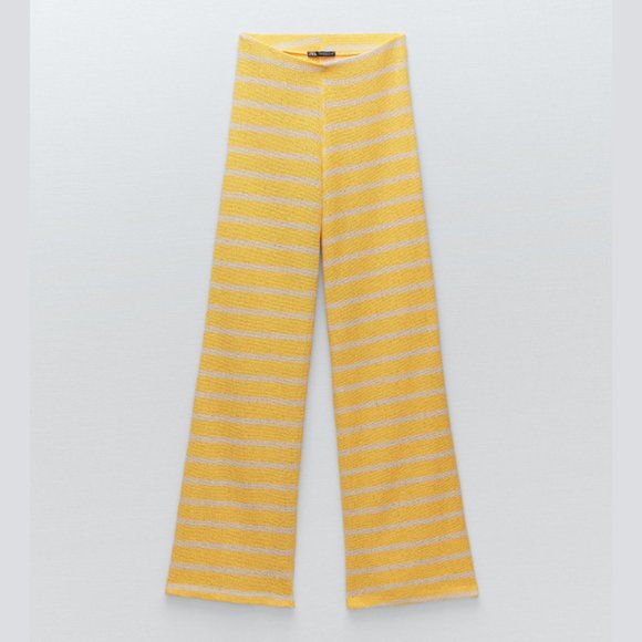 ZARA KNIT TROUSERS | COVERUP PANTS - Picture 2 of 4
